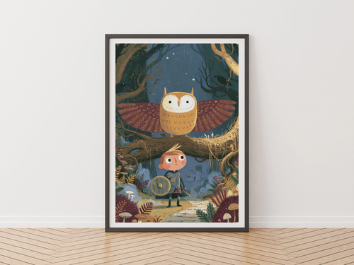 Boys Adventure Wall Art Set of 3