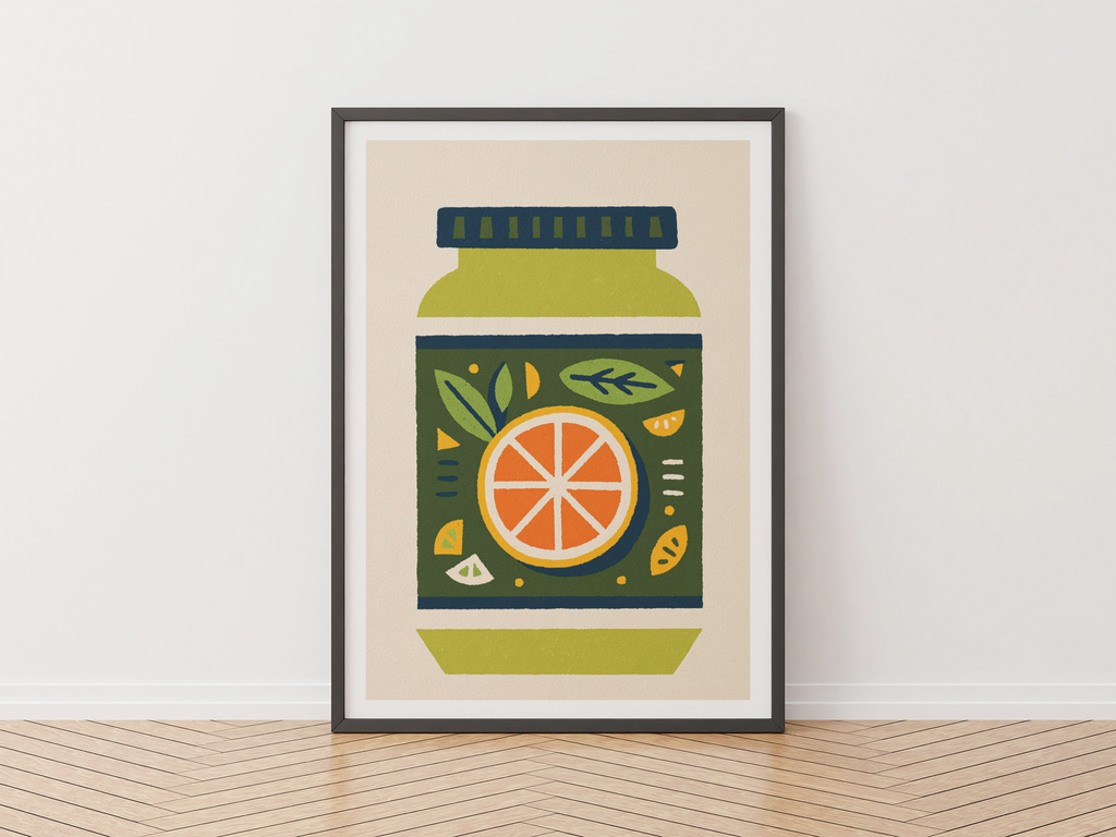Jam Jar Prints Set of 4