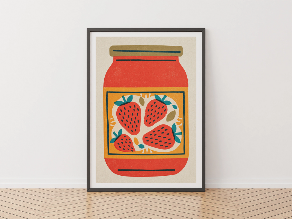 Jam Jar Prints Set of 4