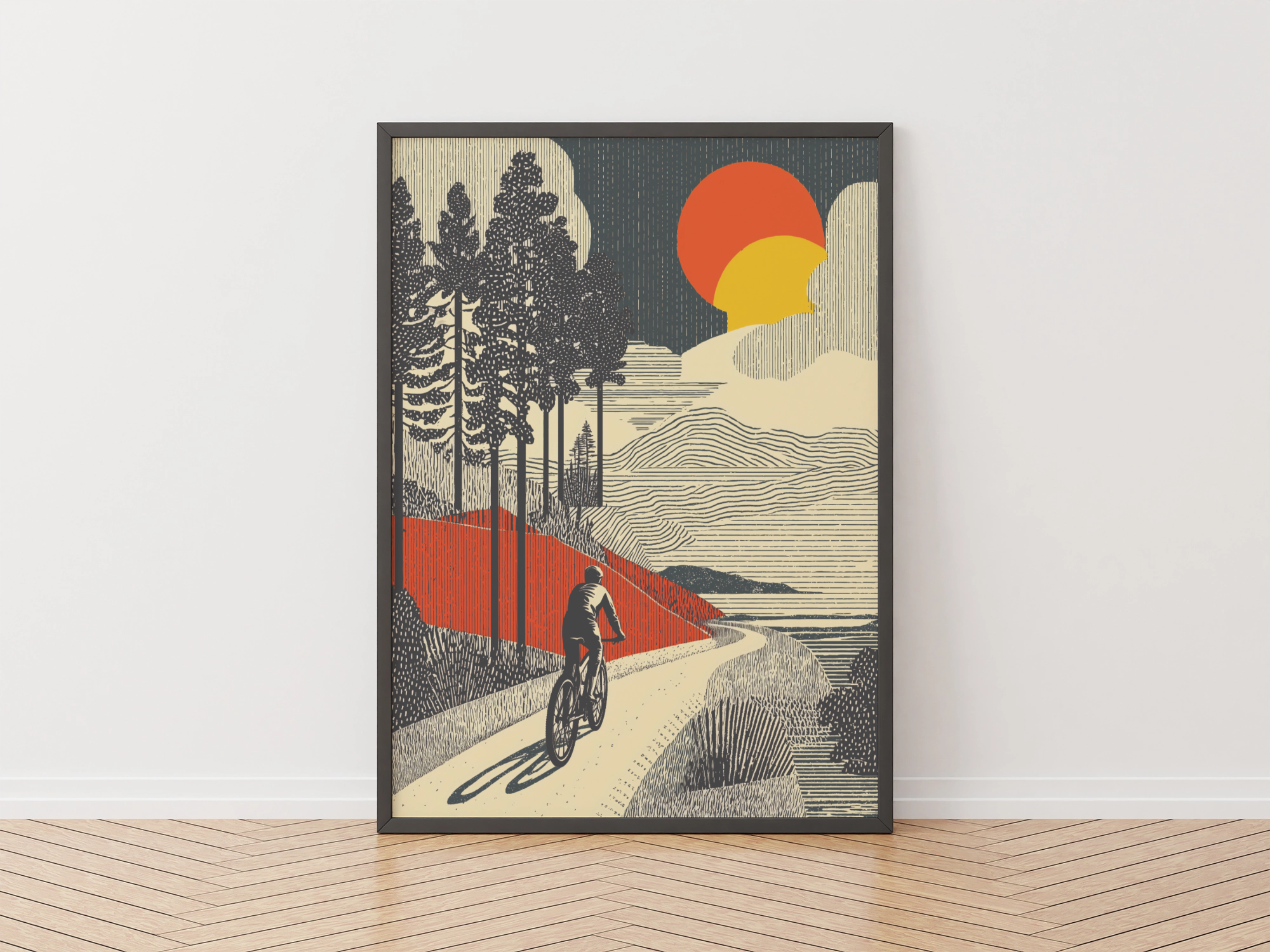 Mountain Bike Art Print