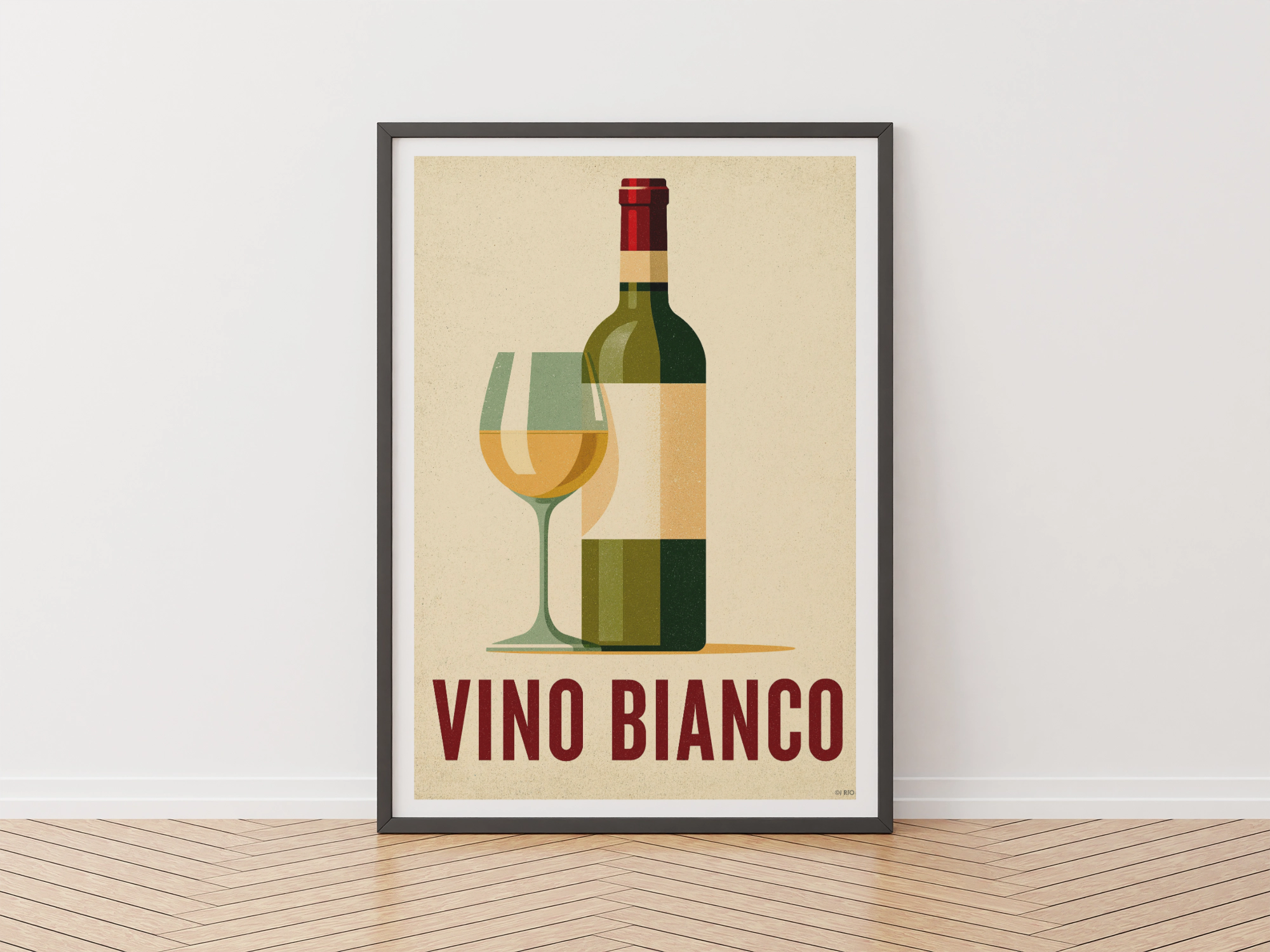 Italian Wines Print Set