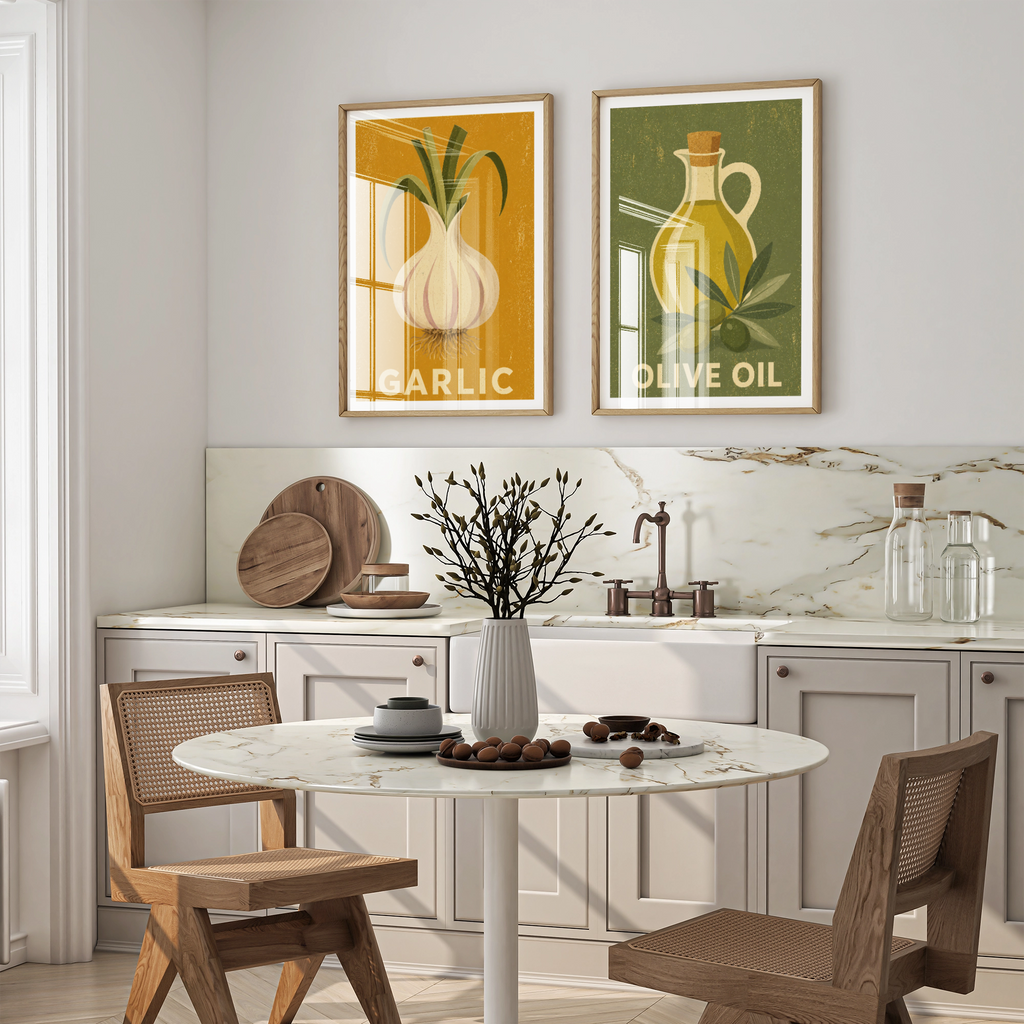 Italian Kitchen Print Set of 3