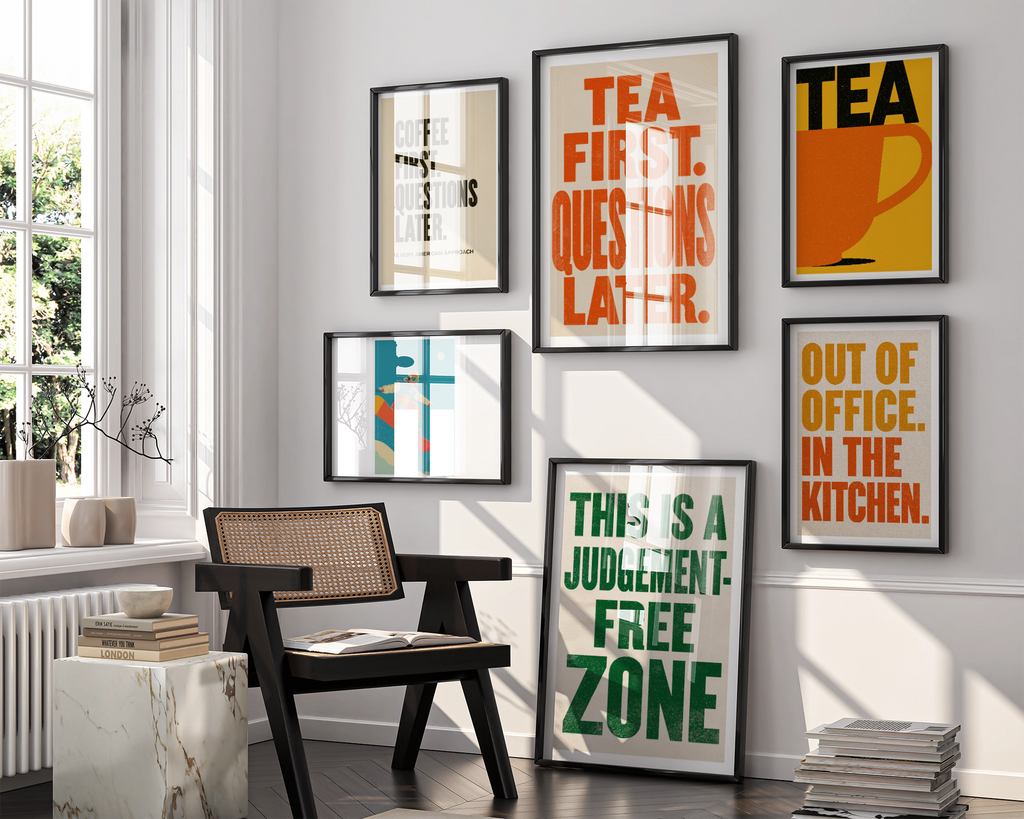 Tea Prints Set of 2