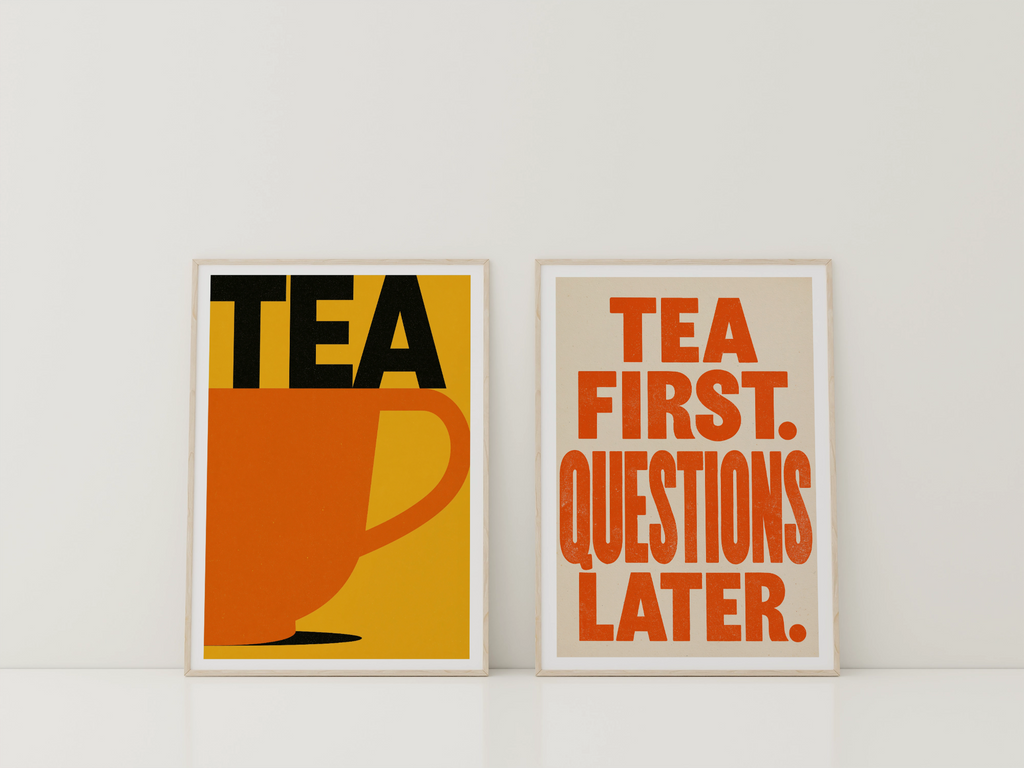 Tea Prints Set of 2