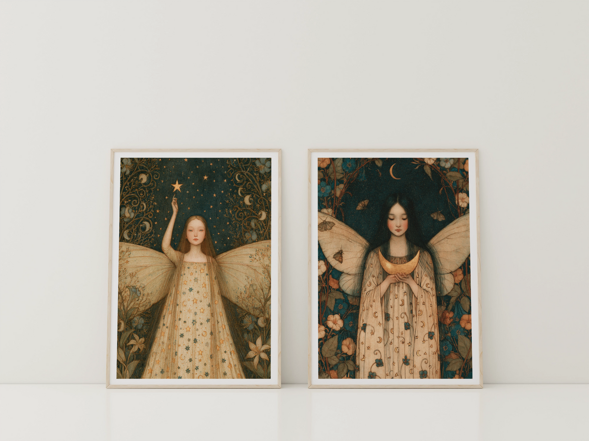 Celestial Fairy Wall Art Set