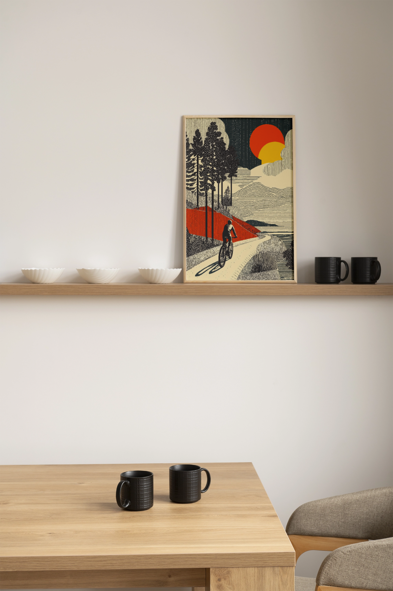 Mountain Bike Art Print