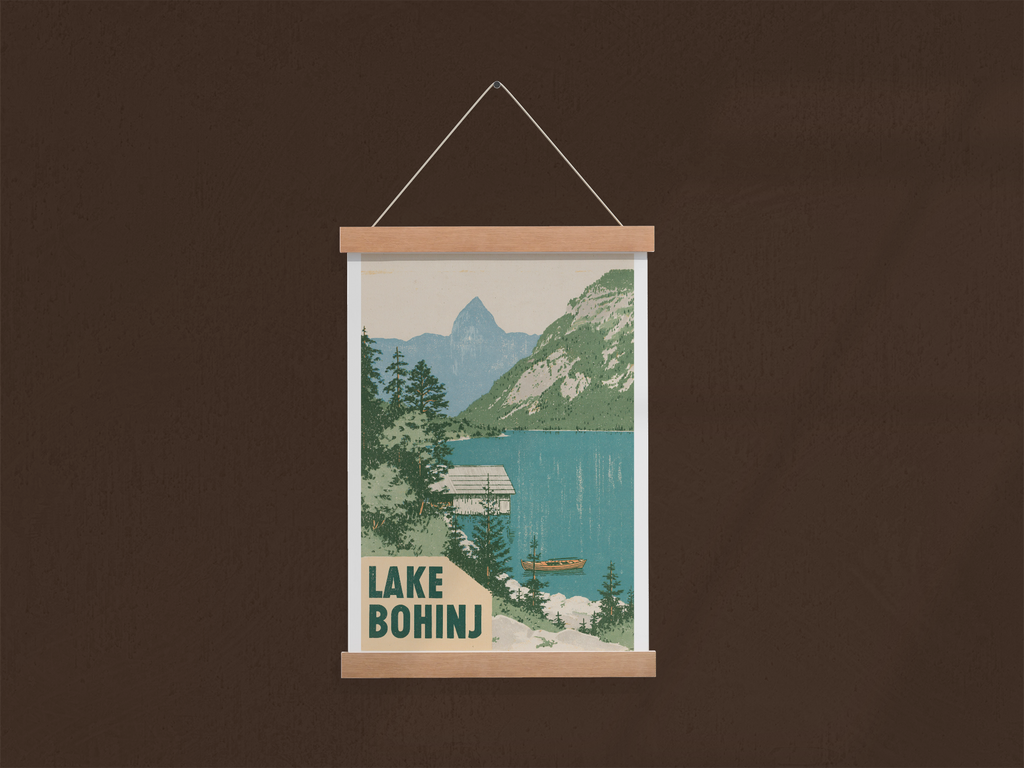 Alpine Lakes of Europe Wall Art Set of 3