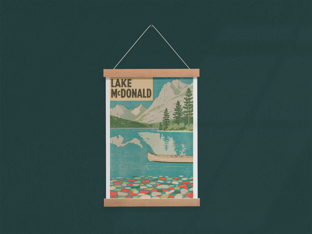 America’s Wild Lakes Wall Art Set of 3