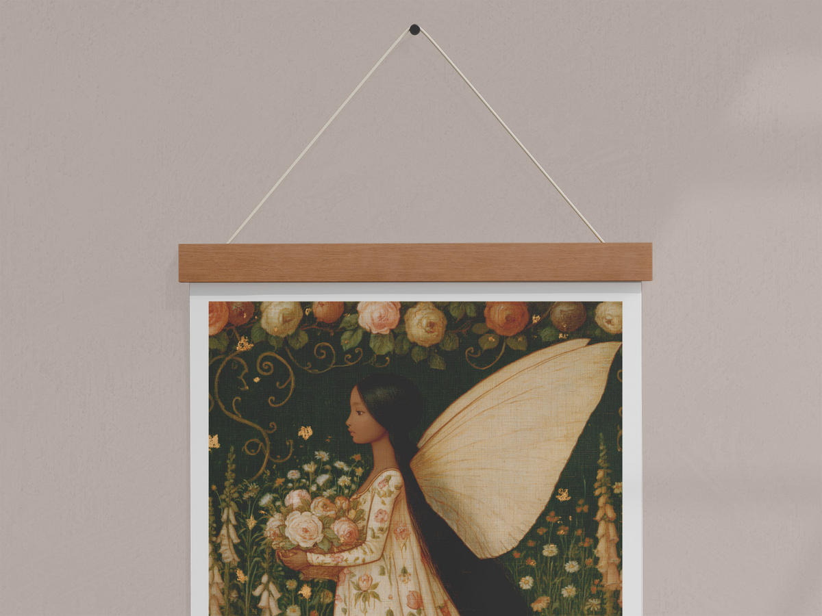 Flower Fairy Garden Print