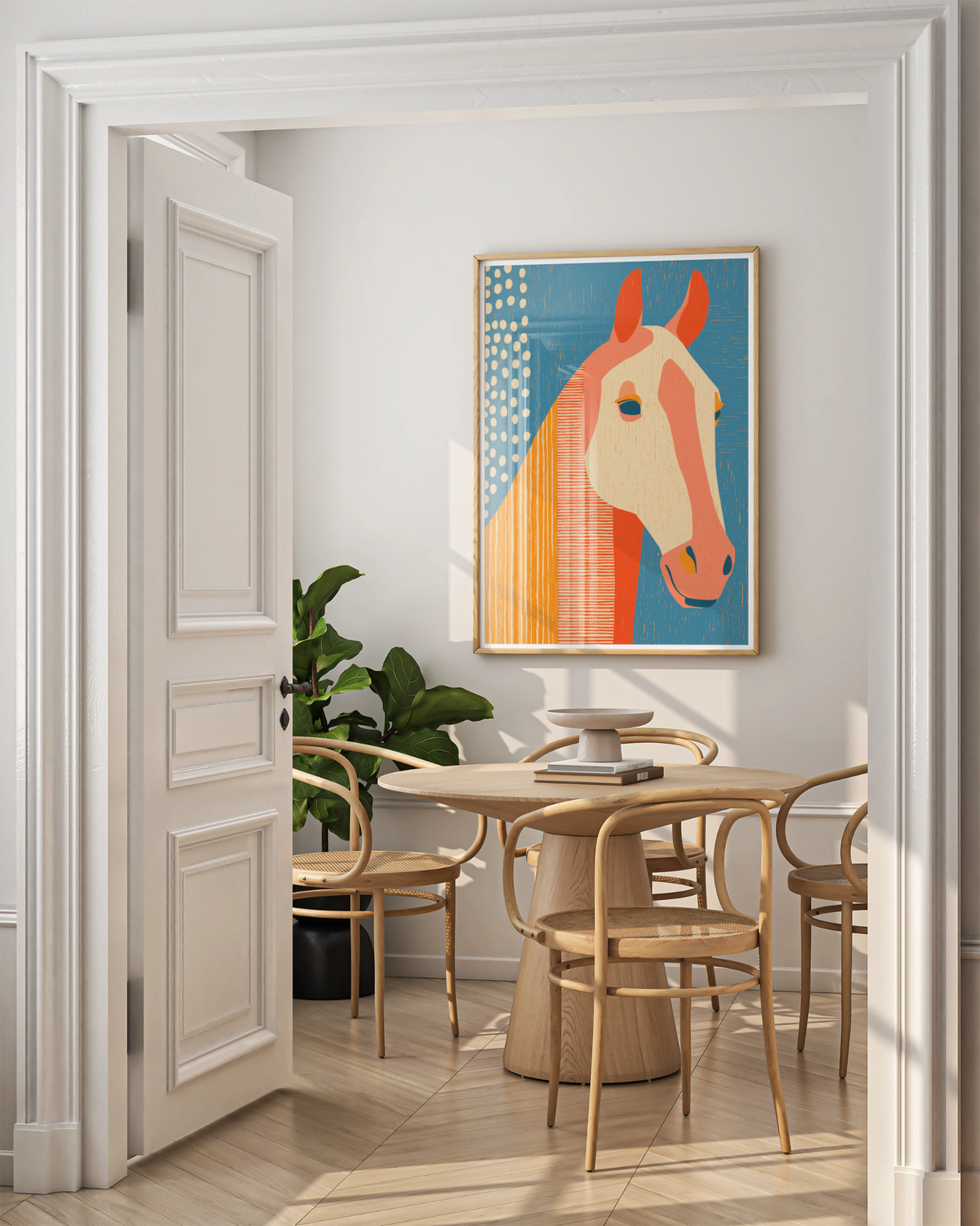 Modern Horse Art Print