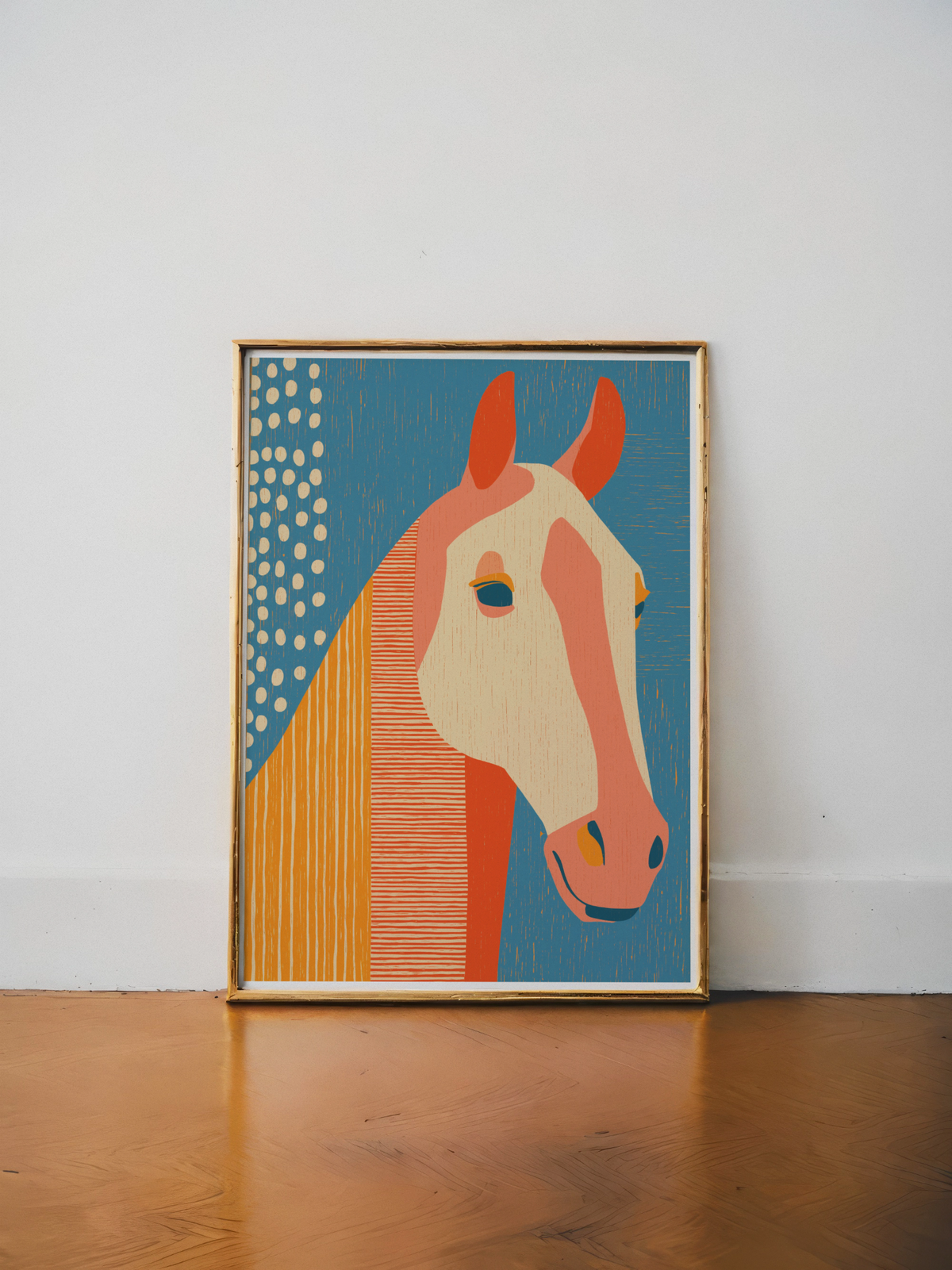 Modern Horse Art Print