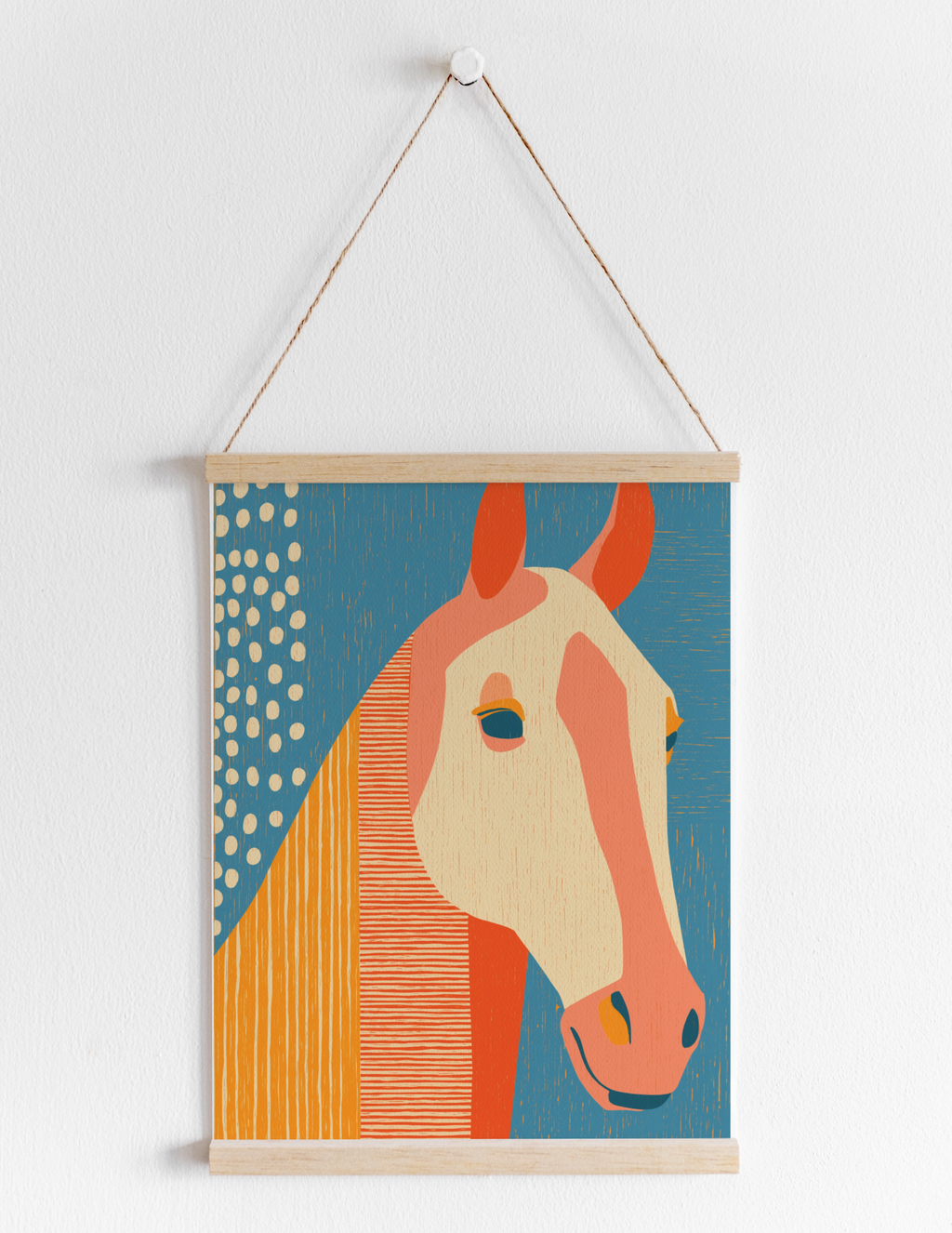 Modern Horse Art Print