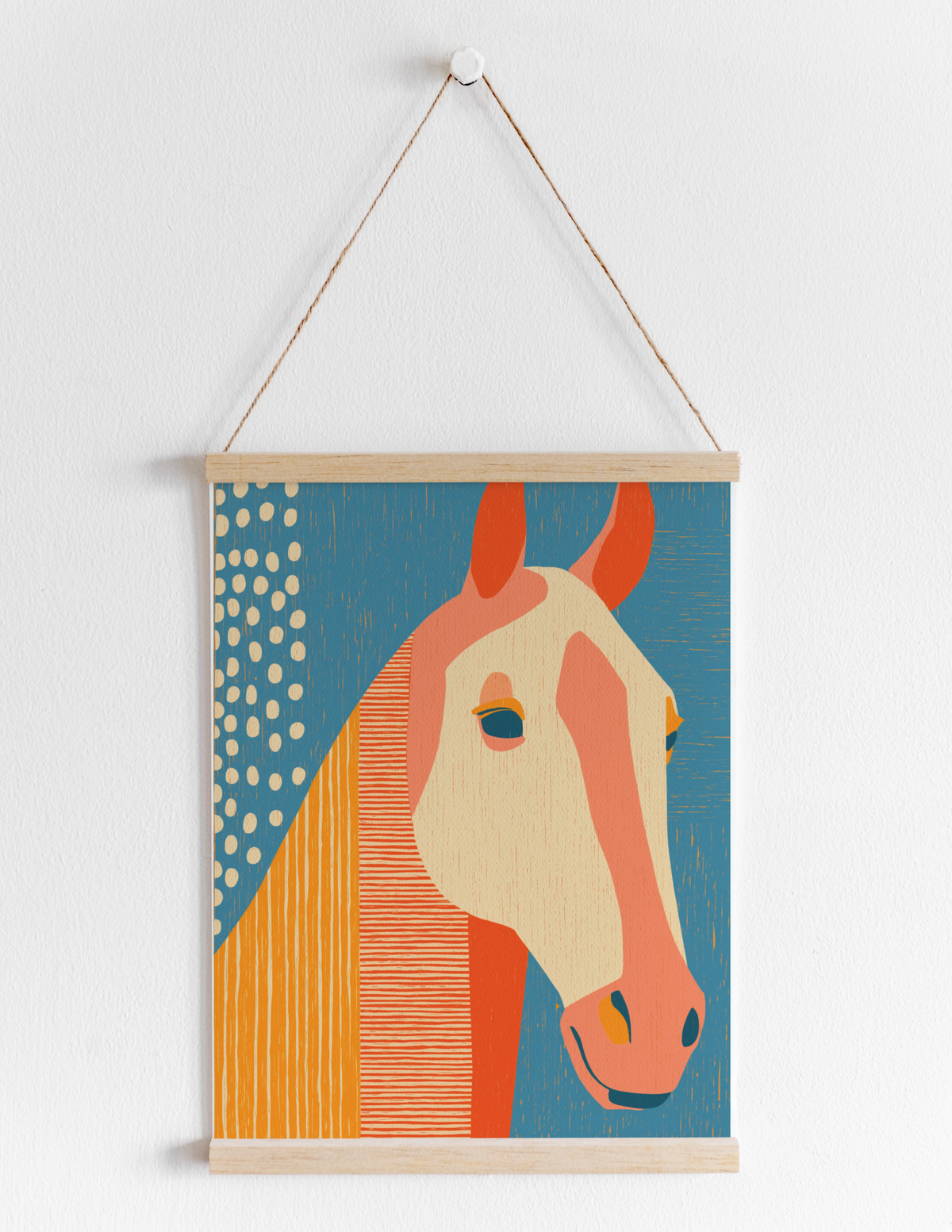 Modern Horse Art Print