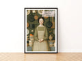 Vintage Food Poster Print | Don't Ask Me What's For Dinner, Rustic Kitchen Decor