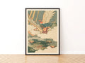 Adventure Knight, Illustrated Kid's Fantasty Print