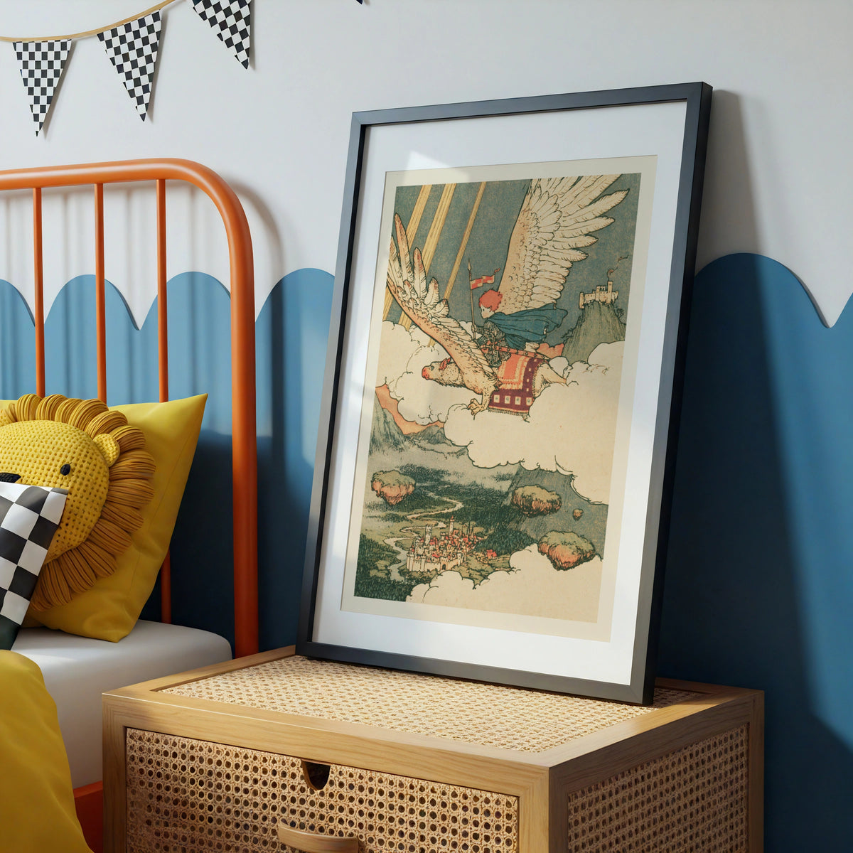 Adventure Knight, Illustrated Kid's Fantasty Print
