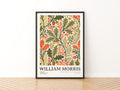 William Morris Oak Leaf Acorn Print, Arts and Crafts Exhibition, Floral Botanical Poster