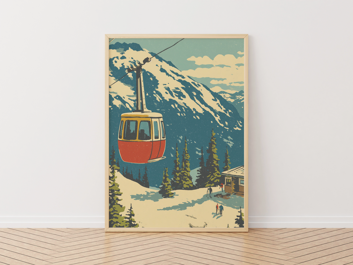 Cable Car Ski Lift