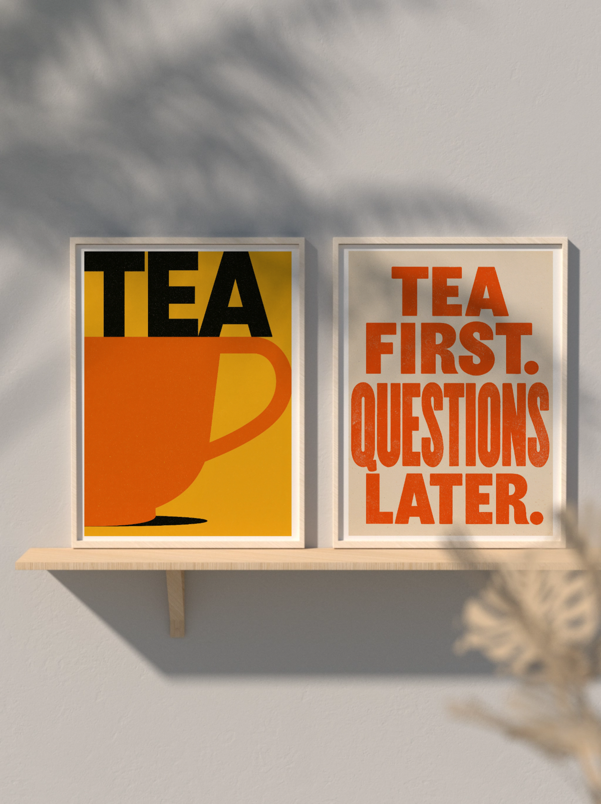 Tea Prints Set of 2
